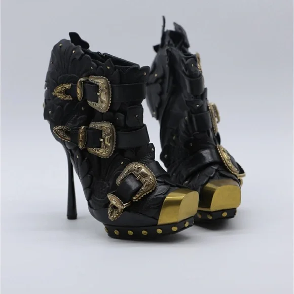 Alexander McQueen Boots heels - Picture 4 of 9